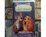 Walt Disney’s Masterpiece Lady and the Tramp- 1998 Clamshell VHS - £7.64 GBP