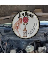 Vintage 1964 Jim Beam Kentucky Straight Bourbon Whiskey Porcelain Gas-Oi... - £97.73 GBP
