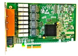 Riverbed 410-00047-01 Rev. 2.2 Quad Port PCI-E Gigabit Bypass Card - $56.09