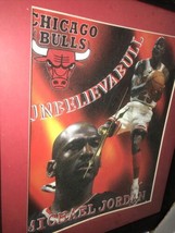 Vintage 1997 Michael Jordan Chicago Bulls Wall Clock Or Table Top Stands NEW - £27.03 GBP
