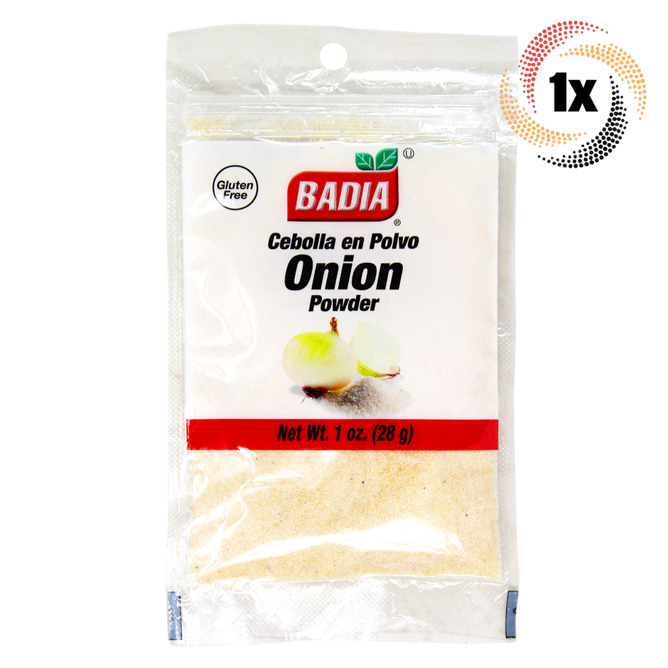 1x Bag Badia Onion Powder Seasoning | 1oz | Gluten Free Kosher &amp; MSG Free - $7.71