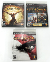 PS3 Lot of 3 God Of War Ascension/Collection - $42.03