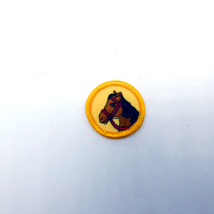 Girl Scout HORSE HORSEBACK RIDING Badge Patch Initiative Fun Patches - $1.48