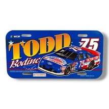Todd Bodine #75 Nascar Plastic License Plate Factory Stores America Wincraft USA - £15.64 GBP