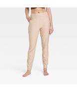 All In Motion Women&#39;s Knit Mid Rise Jogger Pants X-LARGE Beige New - $33.17 CAD