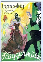 Trondelag Teater Program Flaggermusen 1964 Trondheim Norway  - $17.82