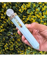 Amazonite Seven Chakra Massage Wand Healing Crystal Stick 5.87IN - $915.99 MXN