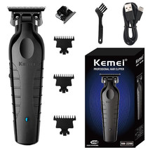Cordless Hair Trimmer 0Mm Men&#39;S Clipper Professional Electric Cutting Ma... - $38.94