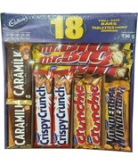 Mix of 18 Cadbury Chocolates Canada Caramilk ,Crispy Crunch,Mr.Big,Crunc... - £25.87 GBP