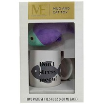 Modern Expressions Mug and Cat Toy Two Piece Set 13.5FL OZ - $19.79