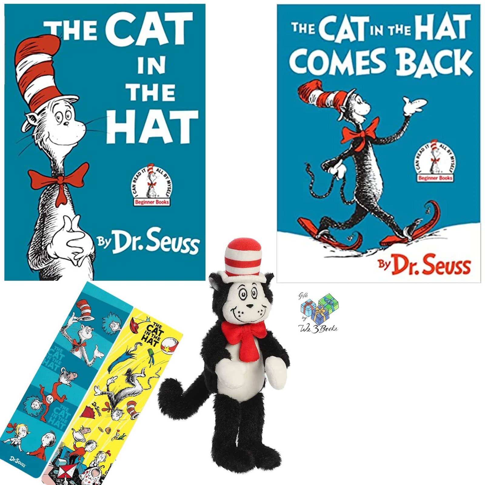Primary image for Dr. Seuss Hardcovers Cat in The Hat Come Back Dr Seuss Plush Toy Book Charact...