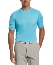 PGA Tour Men&#39;s Performance Golf T-Shirt UPF 50- Bluefish-Medium - £13.93 GBP