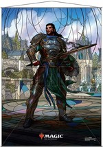 Gideon Stained Glass Planeswalkers Wall Scroll for Magic: The Gathering UltraPro - £24.46 GBP