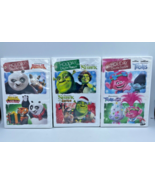 Dreamworks Holiday Double Feature DVD Lot Shrek Trolls Kung Fu Panda Chr... - £14.46 GBP