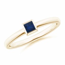 Authenticity Guarantee

ANGARA 0.19 Ct Solitaire Square Blue Sapphire Stackab... - £471.34 GBP