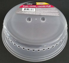 Microwave Splatter Covers Clear Plastic Round Domes 10”D x 2.3”H - £3.15 GBP