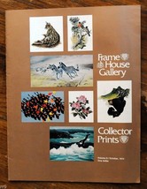 The Frame House Gallery.  Volume 11/ October 1974 Catalog - $4.00