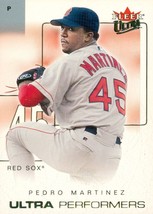 2004 Ultra Performers Pedro Martinez 7 Red Sox - £0.78 GBP