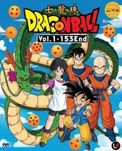 DVD Anime DRAGON BALL Complete Series (1-153 End) English Subtitle All Region - £36.57 GBP