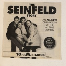The Seinfeld Story Tv Guide Print Ad Jerry Seinfeld Jason Alexander TPA8 - £4.66 GBP
