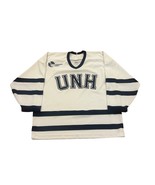 Vintage 1990&#39;s CCM New Hampshire Wildcats UNH White Hockey Jersey Men&#39;s XL - $59.99