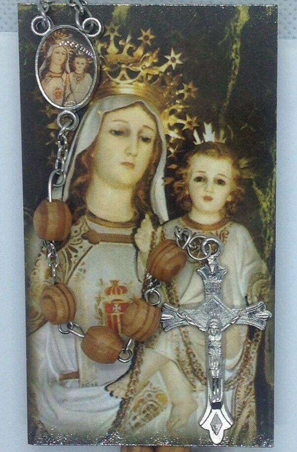 Primary image for Our lady of Mercy Rosary Olive wood Jerusalem virgen de La Mercedes Rosario