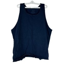 Fruit of the Loom Mens Tank Top Size 2XL Blue - £11.19 GBP