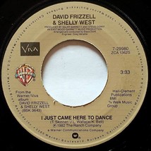 David Frizzel &amp; Shelly West - I Just Came Here to Dance / Our Day.. 7&quot; 4... - £0.89 GBP