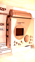 Restored Vintage Sharp Minidisc Walkman Player Recorder MD-MT90H - £87.69 GBP