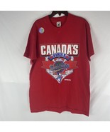 1992 Atlanta Braves Vs. Blue Jays World Series T Shirt L Vintage Canada’... - £37.29 GBP