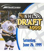 1999 NHL Draft Program Boston Tri-Fold Fleet Center Hockey Collectible V... - $34.27 CAD