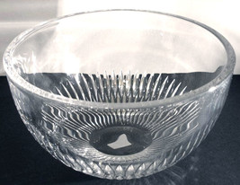 Vera Wang CHIME Large Crystal Centerpiece Bowl Wedgwood Germany 10"W No Box - $58.31