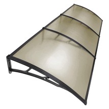 Door Window Awning Patio Cover Uv Rain Polycarbonate Hollow Sheet Outdoo... - £247.12 GBP