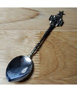 Jerusalem Souvenir Spoon 4.5&quot; Vintage Collectible Unmarked Religious - £7.81 GBP