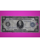 1914 $10 Ten Dollars Chicago Federal Reserve Note FR 931 A Guaranteed Ge... - $94.99