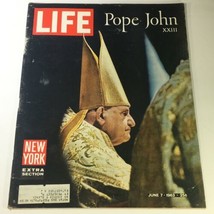 VTG Life Magazine June 7 1963 - Special New York Extra Section Pope John XXIII - £9.90 GBP