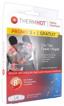 TheraPearl ThermHot 3 heating patches neck/back/shoulder/wrist + 1 free - $60.00