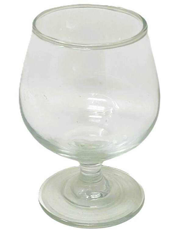 Vtg. Miniature Clear Glass Wine Brandy Cognac Barware Snifter Glass - 3.... - $6.99