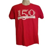Cornell University 150th Anniversary Adult Medium Red TShirt - $332.91 MXN