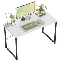 Computer Desk 47&quot; Home Office Laptop Desk Study Writing Table, Modern Simple Sty - £125.82 GBP