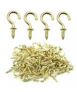 100 Pcs 1/2&quot; Ceiling Cups Hooks Screw Hooks Ceiling Cup Hooks Self-Tapping - $13.35