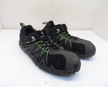 Terra Men&#39;s Spider 3.0 Composite Toe Work Shoe Black/Green Size 11M - $47.49