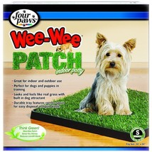 Four Paws Wee Wee Patch Indoor Potty Small (20&quot; Long x 20&quot; Wide) for Dogs up to  - £108.34 GBP