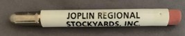 Vintage Joplin Regional Stockyards Livestock Missouri Advertising Bullet... - £4.79 GBP