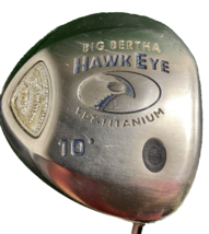 Callaway Big Bertha Hawk Eye VFT Ti Driver 10 Degree RH 60g Regular Grap... - £28.01 GBP