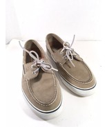 Sperry Top Sider Mens Brown Leather  Boat Shoes Size 12 - £27.89 GBP