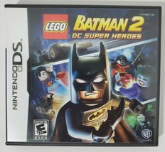Lego Batman 2 Dc Super Heroes Nintendo Ds Superman Robin Joker Manual Complete - £7.12 GBP