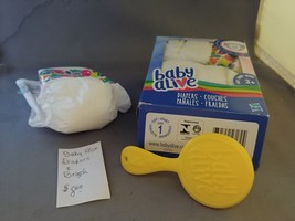 Baby Alive Accessory Package Diapers and Brush  - $8.00