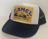 Vintage Camel Racing Hat Formula 1 Trucker Hat Lotus A. Senna snapback N... - $17.59