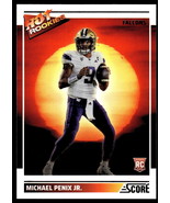 Michael Penix Jr. RC 2024 Score #3  Hot Rookies Atlanta Falcons Mint - $109.05 MXN